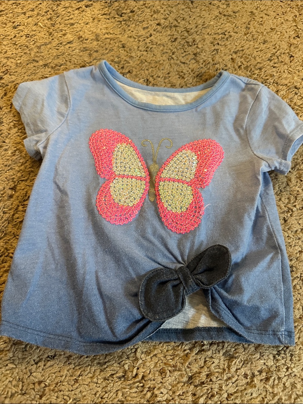 Garanimals Pink & Blue Butterfly Tee